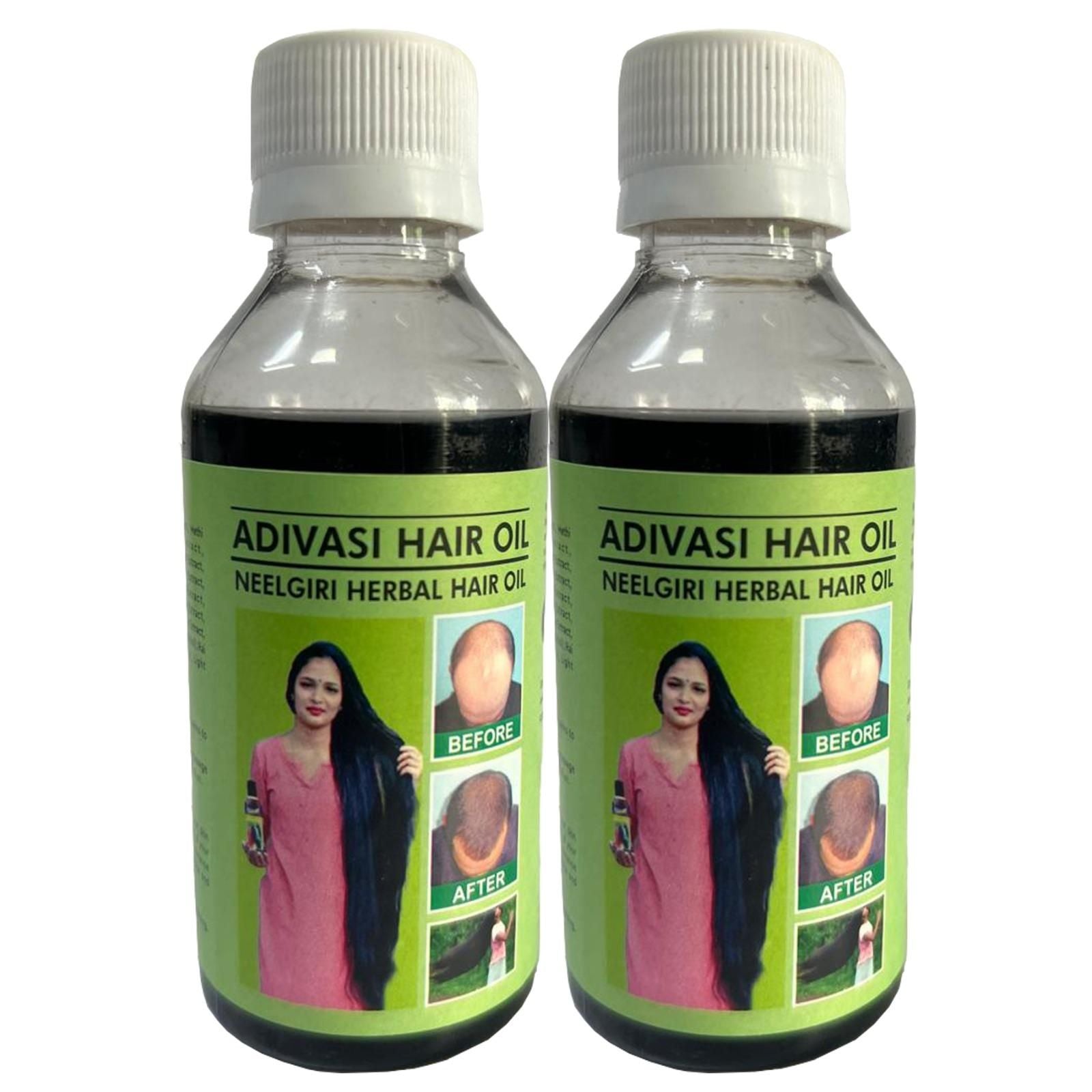 Adivasi Nilgeri Herbal Hair Oil 125ML (Pack of 2)